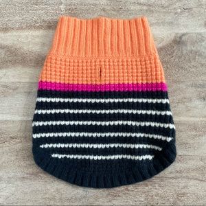 Boots & Barkley Striped Dog Sweater (XS)
